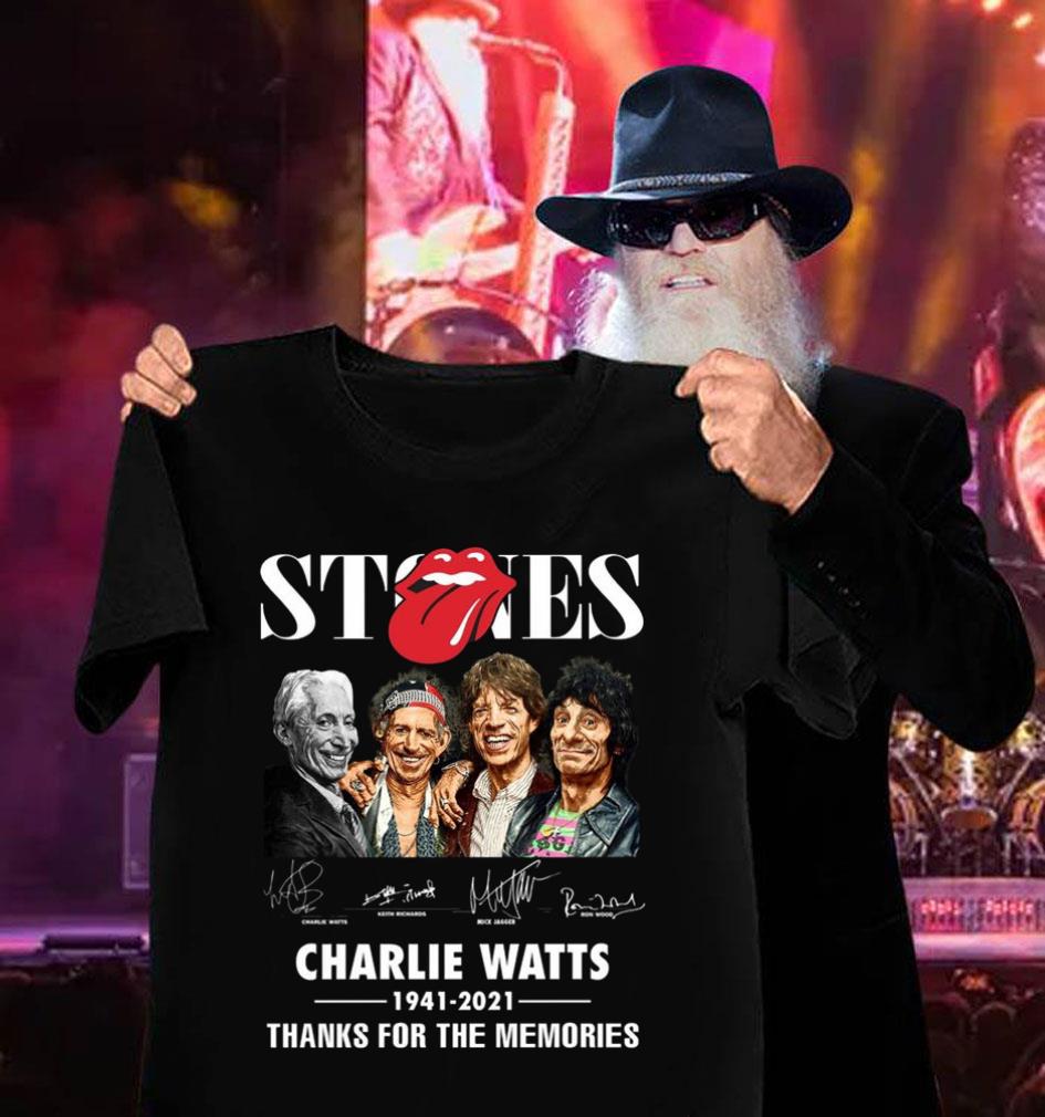 Funny Rest In Peace Charlie Watts 1941-2021 Stones Band Signatures Thanks For The Memories Shirt Rest In Peace Charlie Watts 1941 2021 Stones Band Signatures Thanks For The Memories Shirt 3 - Funny Rest In Peace Charlie Watts 1941-2021 Stones Band Signatures Thanks For The Memories Shirt