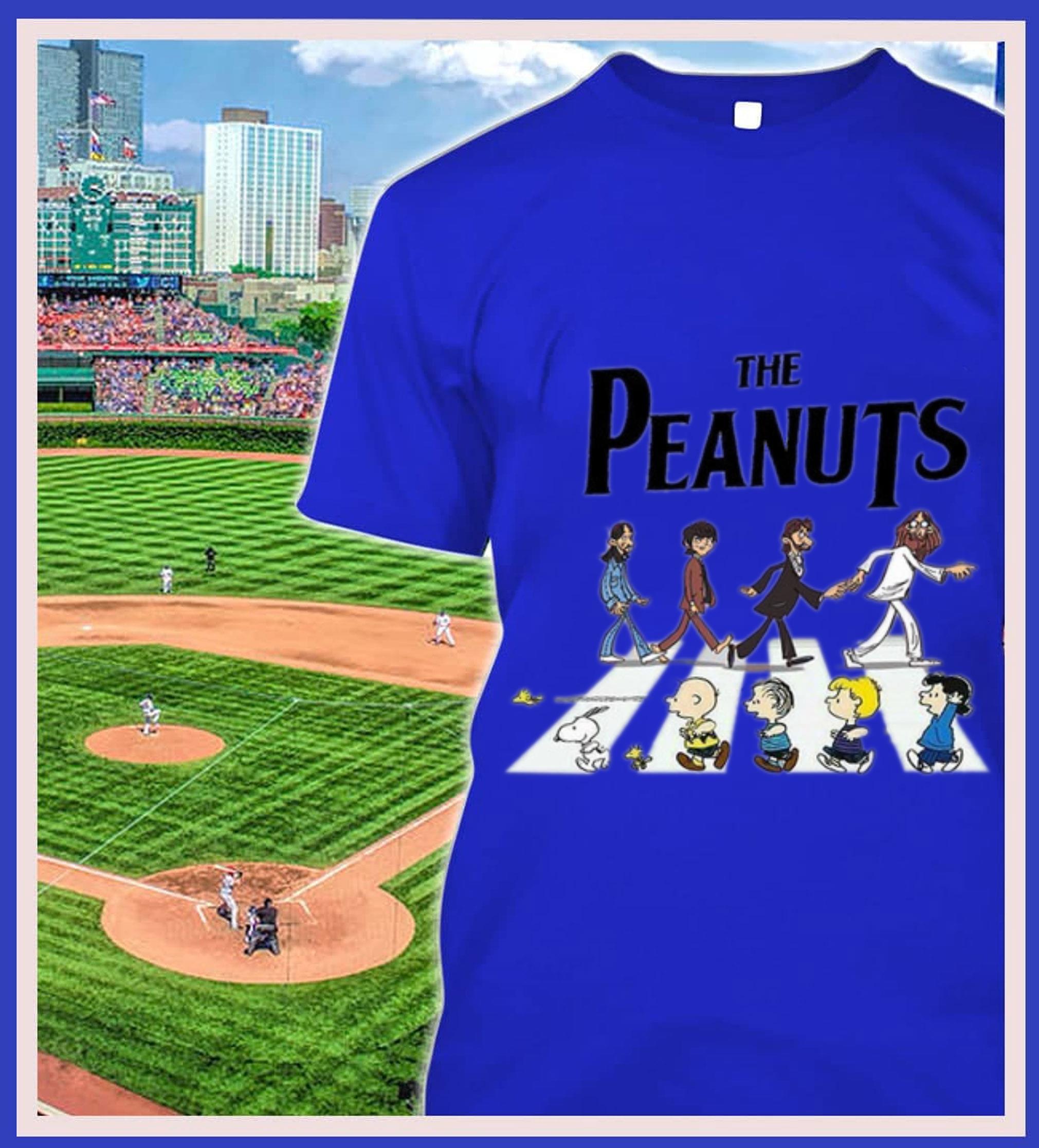 Awesome The Beatles Mashup The Peanuts Abbey Road Snoopy Charlie Brown Shirt The Beatles Mashup The Peanuts Abbey Road Snoopy Charlie Brown Shirt 2 - Awesome The Beatles Mashup The Peanuts Abbey Road Snoopy Charlie Brown Shirt