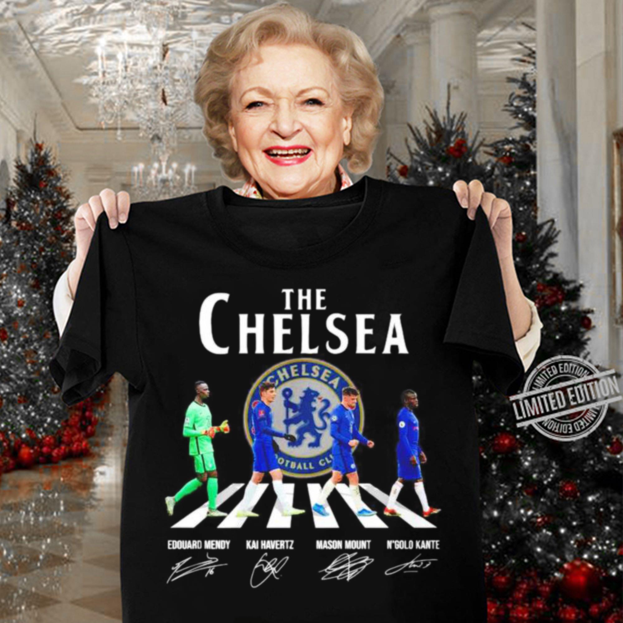 Official The Chelsea FC Abbey Road Signatures Shirt, Edouard Mendy, Kai Havertz, Mason Mount, N Golo Kante The Chelsea FC Abbey Road Signatures Shirt Edouard Mendy Kai Havertz Mason Mount N Golo Kante 3 - Official The Chelsea FC Abbey Road Signatures Shirt, Edouard Mendy, Kai Havertz, Mason Mount, N Golo Kante