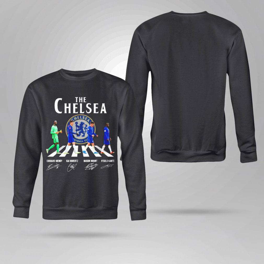 Official The Chelsea FC Abbey Road Signatures Shirt, Edouard Mendy, Kai Havertz, Mason Mount, N Golo Kante The Chelsea FC Abbey Road Signatures Shirt Edouard Mendy Kai Havertz Mason Mount N Golo Kante 4 - Official The Chelsea FC Abbey Road Signatures Shirt, Edouard Mendy, Kai Havertz, Mason Mount, N Golo Kante
