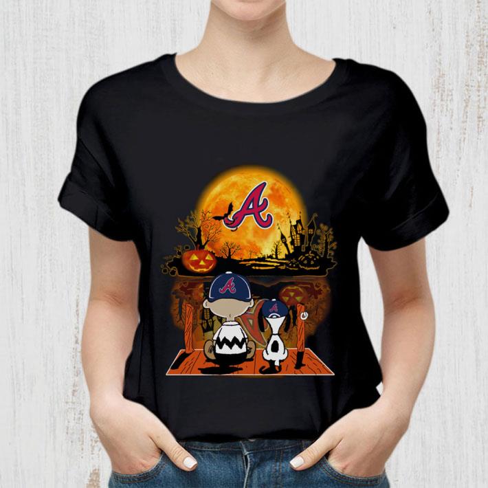 Original The Peanuts Charlie Brown Snoopy Atlanta Braves Halloween Shirt The Peanuts Charlie Brown Snoopy Atlanta Braves Halloween Shirt 2 - Original The Peanuts Charlie Brown Snoopy Atlanta Braves Halloween Shirt