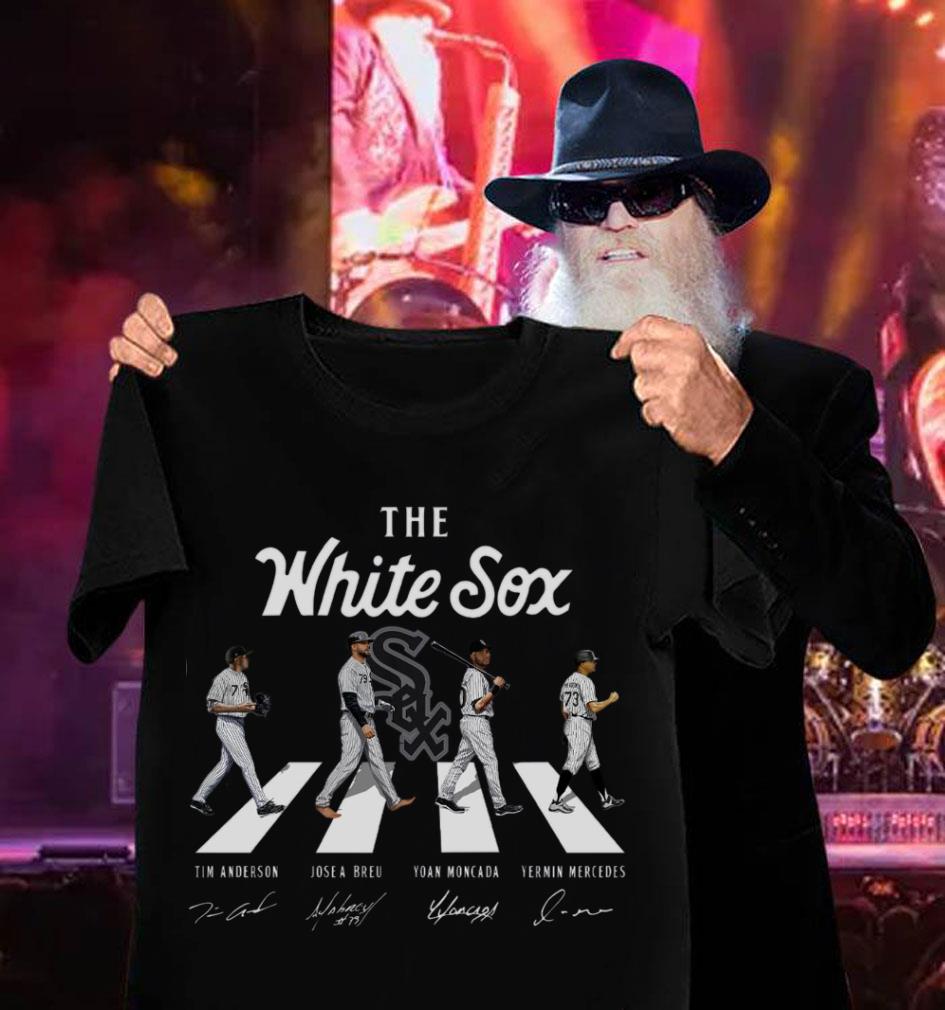 Best The White Sox Abbey Road Chicago White Sox Signatures Shirt, Tim Anderson, Jose Breu, Yoan Moncada, Yermin Mercedes The White Sox Abbey Road Chicago White Sox Signatures Shirt Tim Anderson Jose Breu Yoan Moncada Yermin Mercedes 3 - Best The White Sox Abbey Road Chicago White Sox Signatures Shirt, Tim Anderson, Jose Breu, Yoan Moncada, Yermin Mercedes
