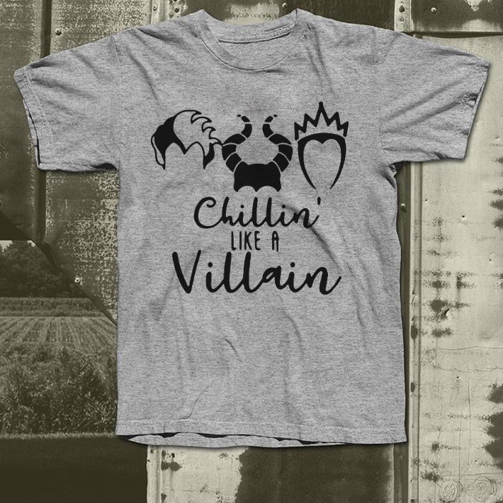 Cruella de Vil Maleficent Evil Queen chillin like a Villain shirt 4 - Cruella de Vil Maleficent Evil Queen chillin’ like a Villain shirt