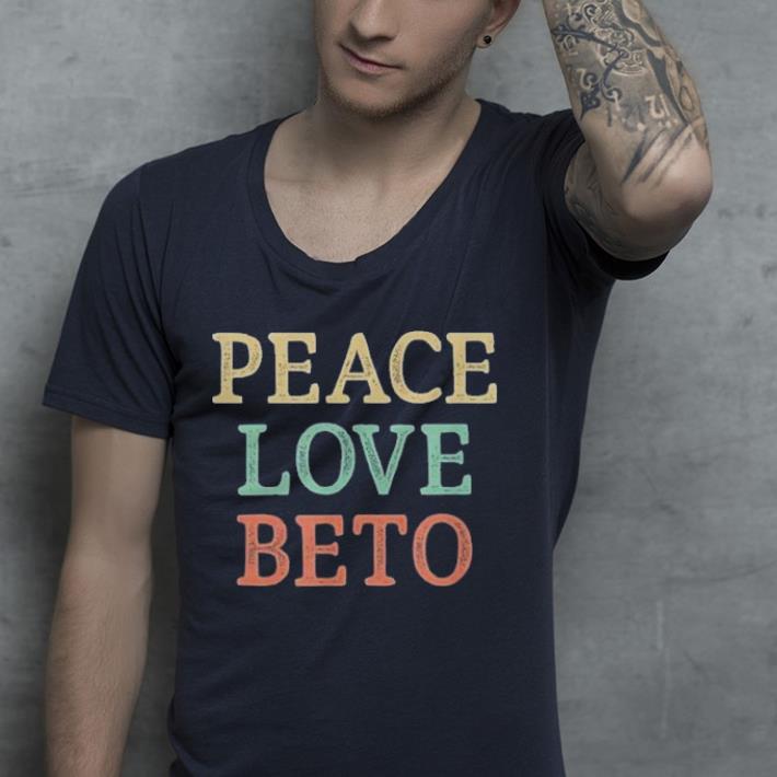 Peace Love Beto - Vintage shirt Peace Love Beto Vintage shirt 4 - Peace Love Beto - Vintage shirt