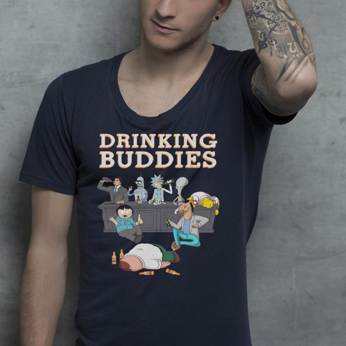 Rick and Morty drinking buddies shirt 4 - Rick and Morty drinking buddies shirt