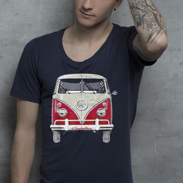 Vintage 1960s Hippie Red Micro Bus Van shirt Vintage 1960s Hippie Red Micro Bus Van shirt 4 - Vintage 1960s Hippie Red Micro Bus Van shirt