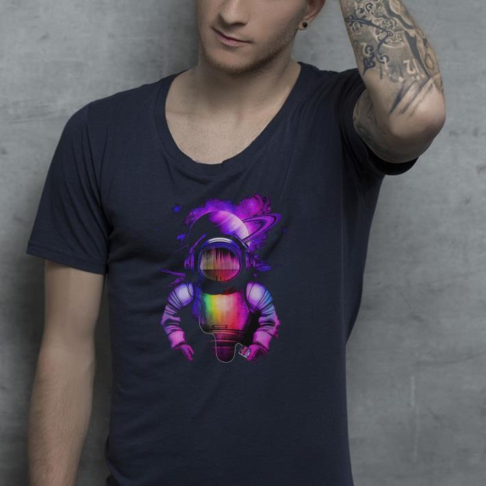 Ipod music in space shirt 4 - Ipod music in space shirt