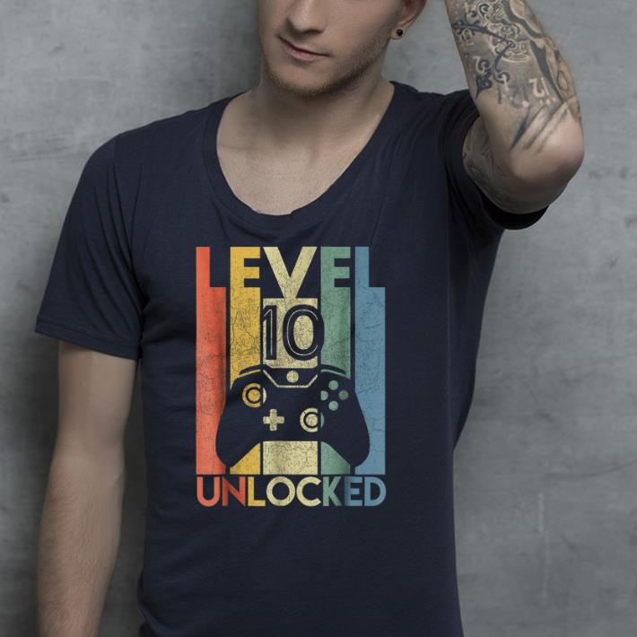 Level 10 Unlocked shirt Level 10 Unlocked shirt 4 - Level 10 Unlocked shirt