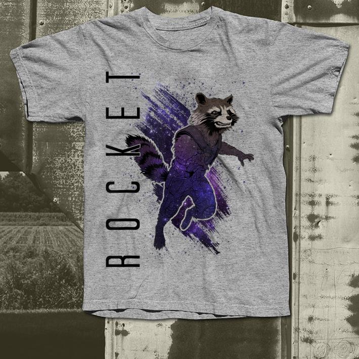 Marvel Avengers Endgame Rocket Painted Galaxy shirt Marvel Avengers Endgame Rocket Painted Galaxy shirt 4 - Marvel Avengers Endgame Rocket Painted Galaxy shirt