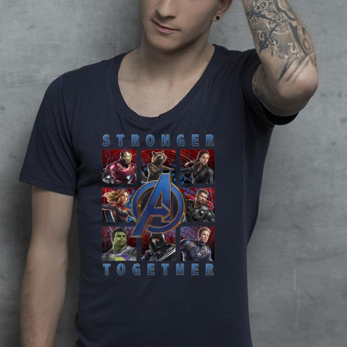 Marvel Avengers Endgame Stronger Together shirt 4 - Marvel Avengers Endgame Stronger Together shirt