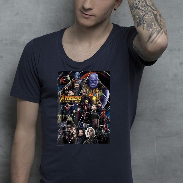Marvel Avengers Infinity War Group shirt Marvel Avengers Infinity War Group shirt 4 - Marvel Avengers Infinity War Group shirt