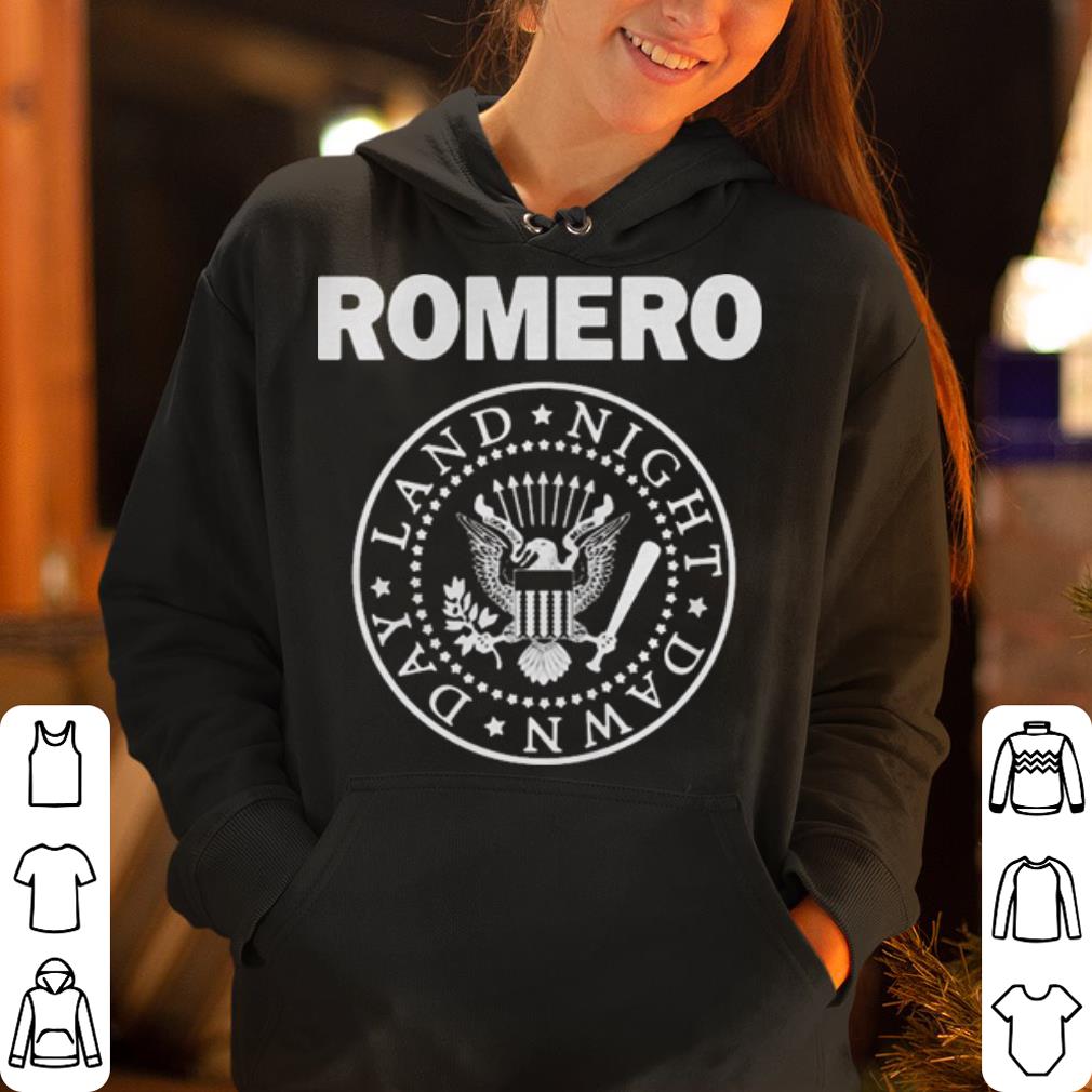 Romero Ramones Night Dawn Day Land shirt 4 - Romero Ramones Night Dawn Day Land shirt