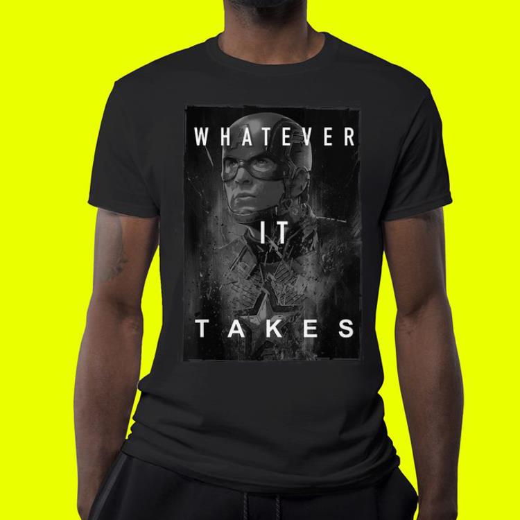 Avengers Endgame Captain America What Ever It Takes shirt Avengers Endgame Captain America What Ever It Takes shirt 4 - Avengers Endgame Captain America What Ever It Takes shirt