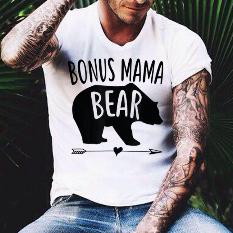 Bonus Mama Bear Best Stepmom Mother s Day shirt 4 - Bonus Mama Bear Best Stepmom Mother's Day shirt