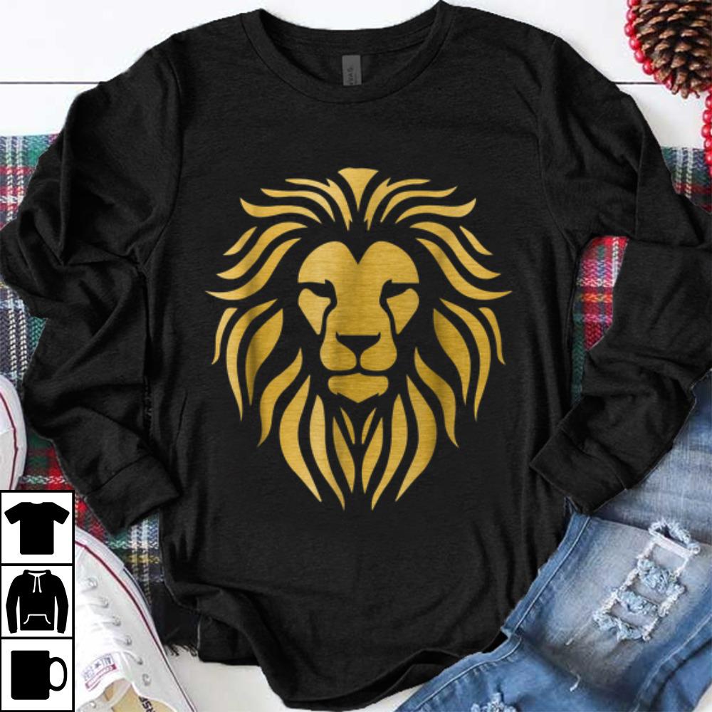 Awesome Metallic Gold King Lion Jungle shirt 1 - Awesome Metallic Gold King Lion Jungle shirt