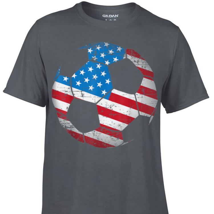 Awesome Soccer Ball American Flag shirt 1 - Awesome Soccer Ball American Flag shirt