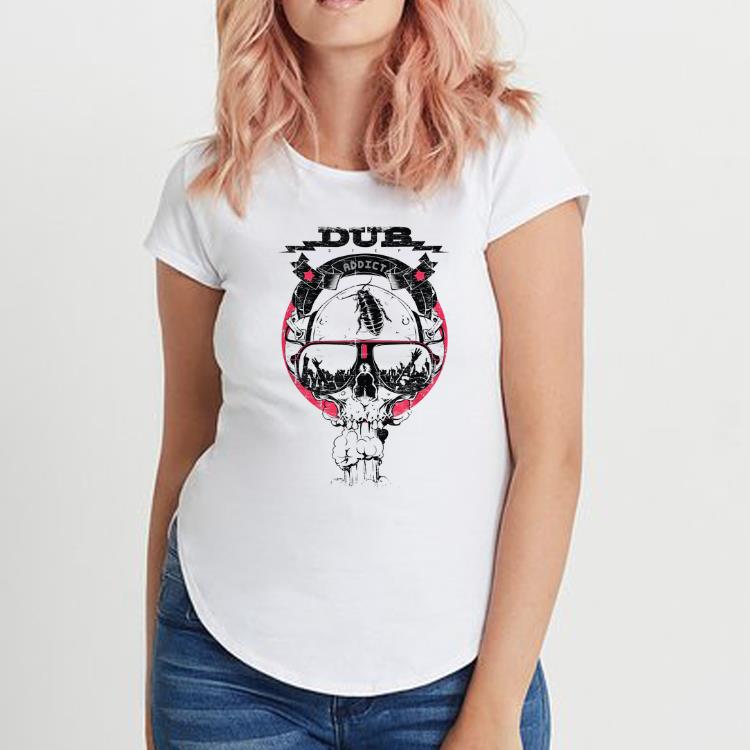 Dub Step Techno Rave Dance Music Skull long sleeve 1 - Dub Step Techno Rave Dance Music Skull long sleeve