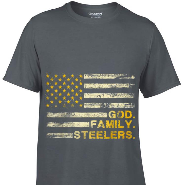 God Family Steelers Pro American Flag sweater 1 - God Family Steelers Pro American Flag sweater