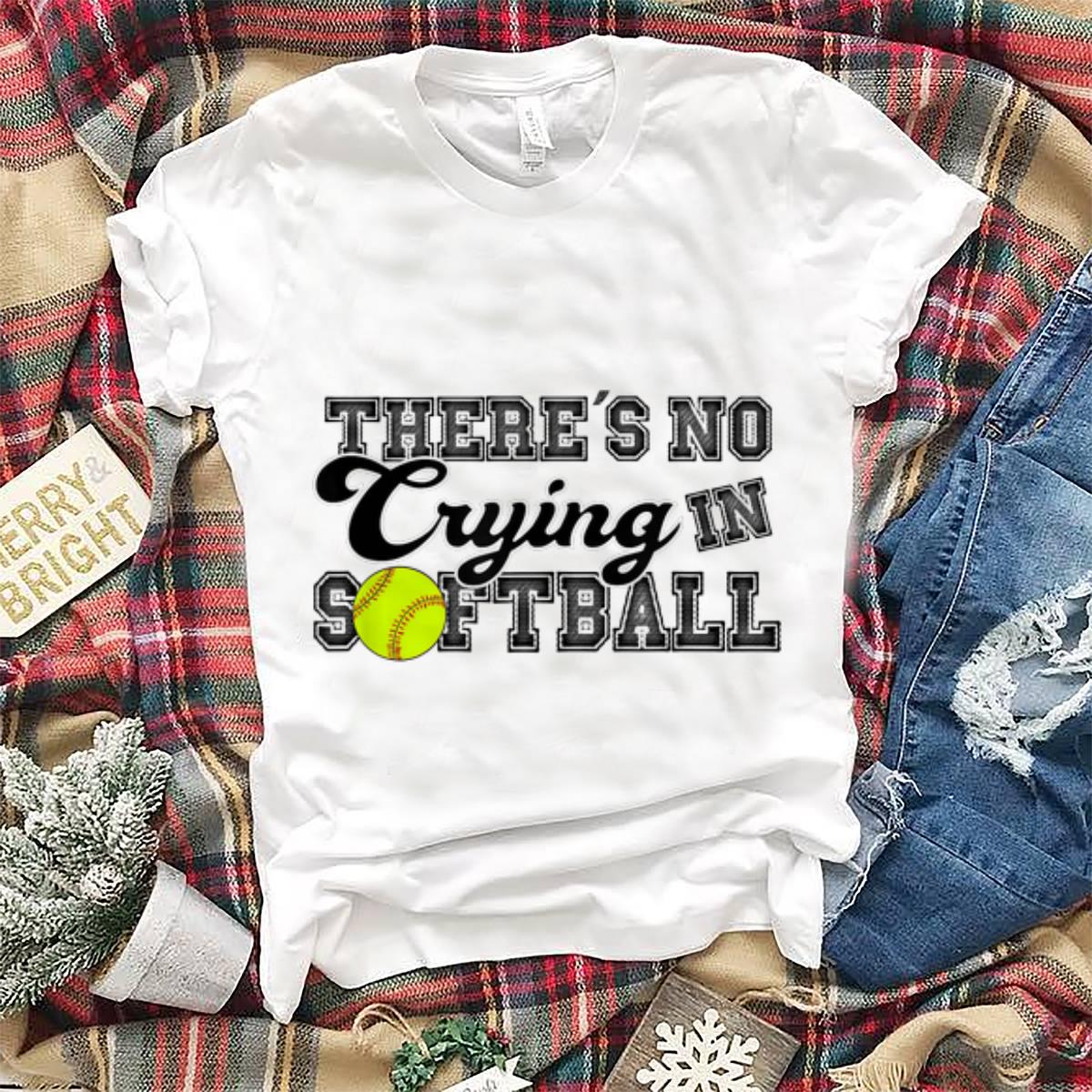 There s No Crying in Softball hoodie 1 - There's No Crying in Softball hoodie