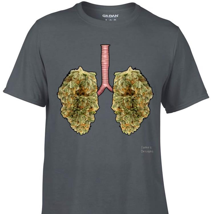 Awesome Lungs Marijuana Cannabis Buds shirt 1 - Awesome Lungs Marijuana Cannabis Buds shirt