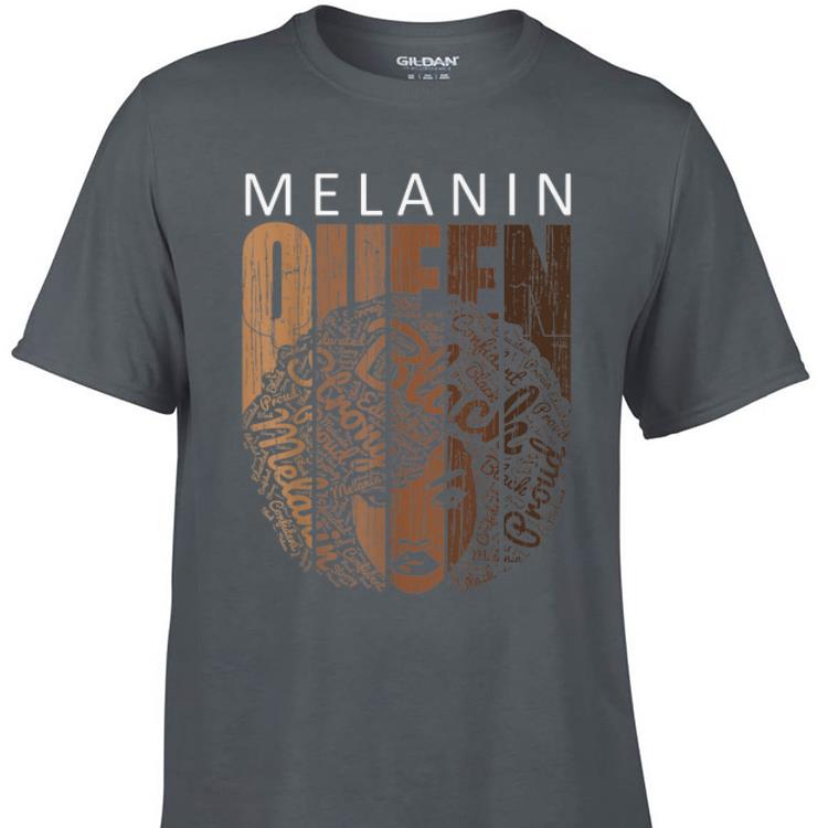 Awesome Natural Afro Melanin Queen African American shirt 1 - Awesome Natural Afro Melanin Queen African American shirt
