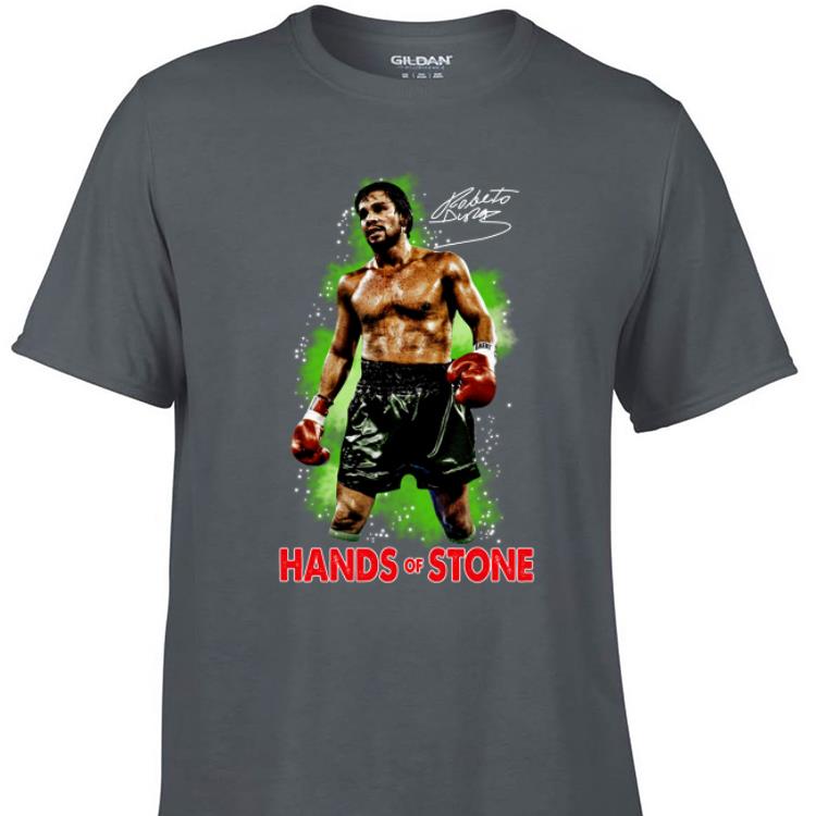 Awesome Roberto Duran Hand Of Stone Signature shirt 1 - Awesome Roberto Duran Hand Of Stone Signature shirt