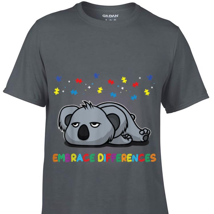 Embrace Differences Sassy Koala Autism Awareness sweater 1 - Embrace Differences Sassy Koala Autism Awareness sweater