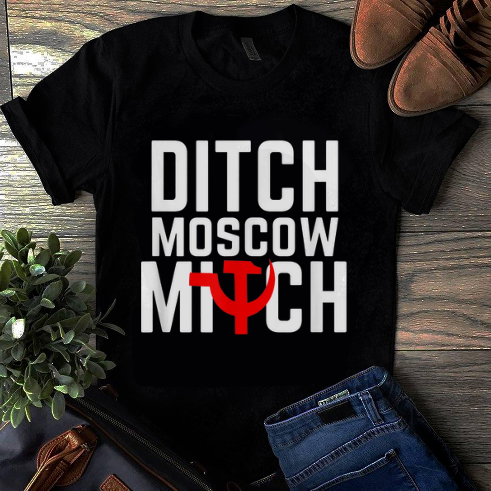 Original Ditch Moscow Mitch Communist Party of Great Britain shirt 1 - Original Ditch Moscow Mitch Communist Party of Great Britain shirt