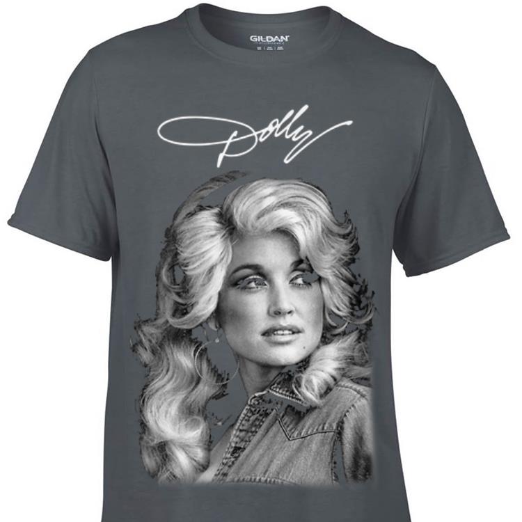 Top Dolly Parton Classic Signature guy tee 1 - Top Dolly Parton Classic Signature guy tee