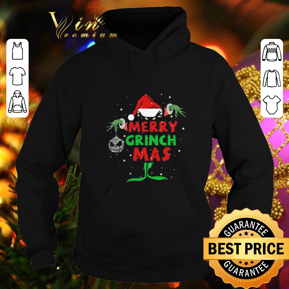 Cool Jack Skellington Merry Grinch Mas Christmas shirt 4 - Cool Jack Skellington Merry Grinch Mas Christmas shirt