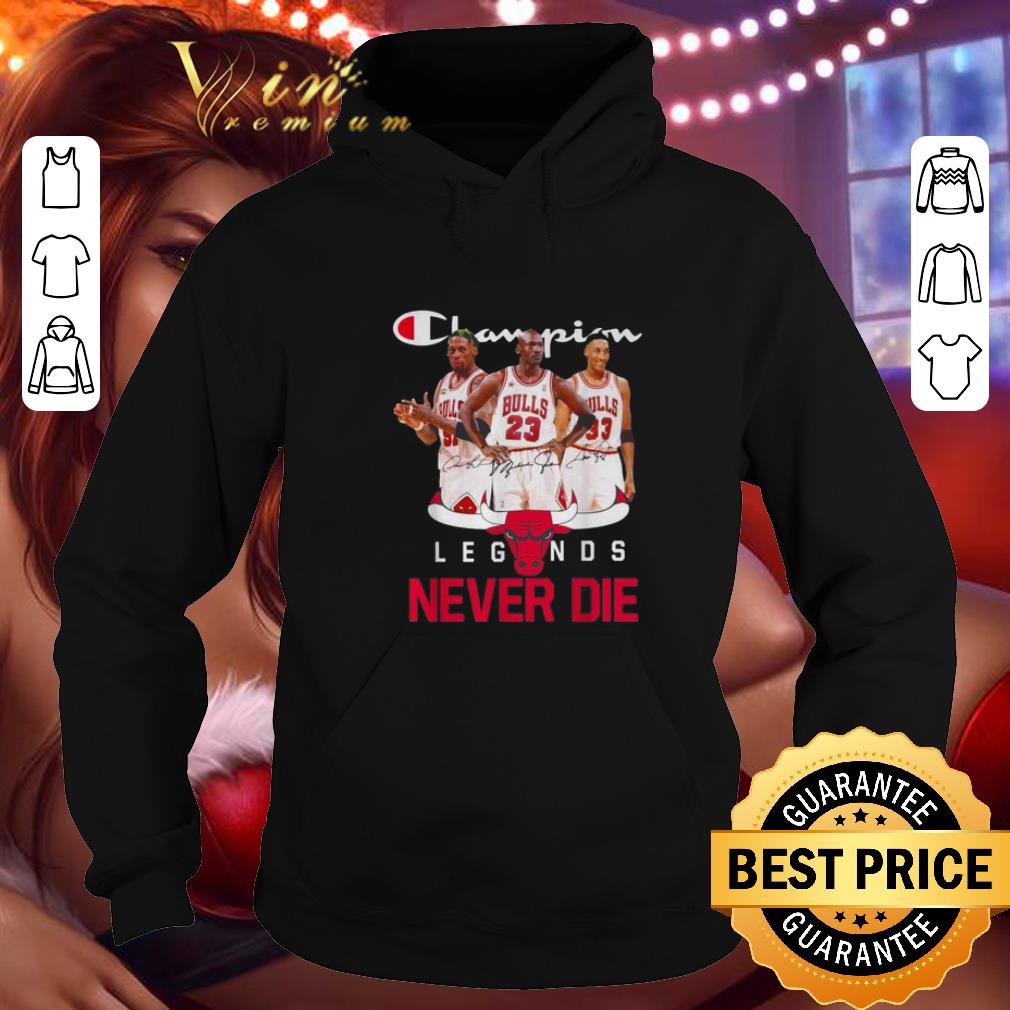 Cool Chicago Bulls Champion Legends Never Die Dennis Rodman shirt 4 - Cool Chicago Bulls Champion Legends Never Die Dennis Rodman shirt