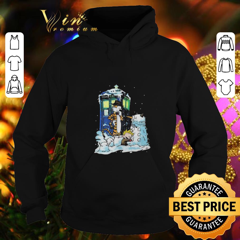 Cool Doctor Who Calvin and Hobbes shirt Cool Doctor Who Calvin and Hobbes shirt 4 - Cool Doctor Who Calvin and Hobbes shirt