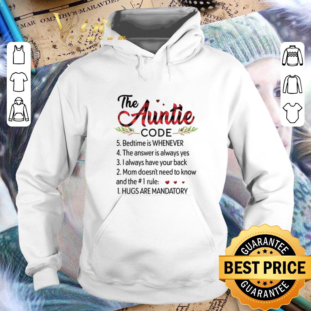 Official The Auntie Code Bedtime is Whenever The answer is always yes shirt Official The Auntie Code Bedtime is Whenever The answer is always yes shirt 4 - Official The Auntie Code Bedtime is Whenever The answer is always yes shirt