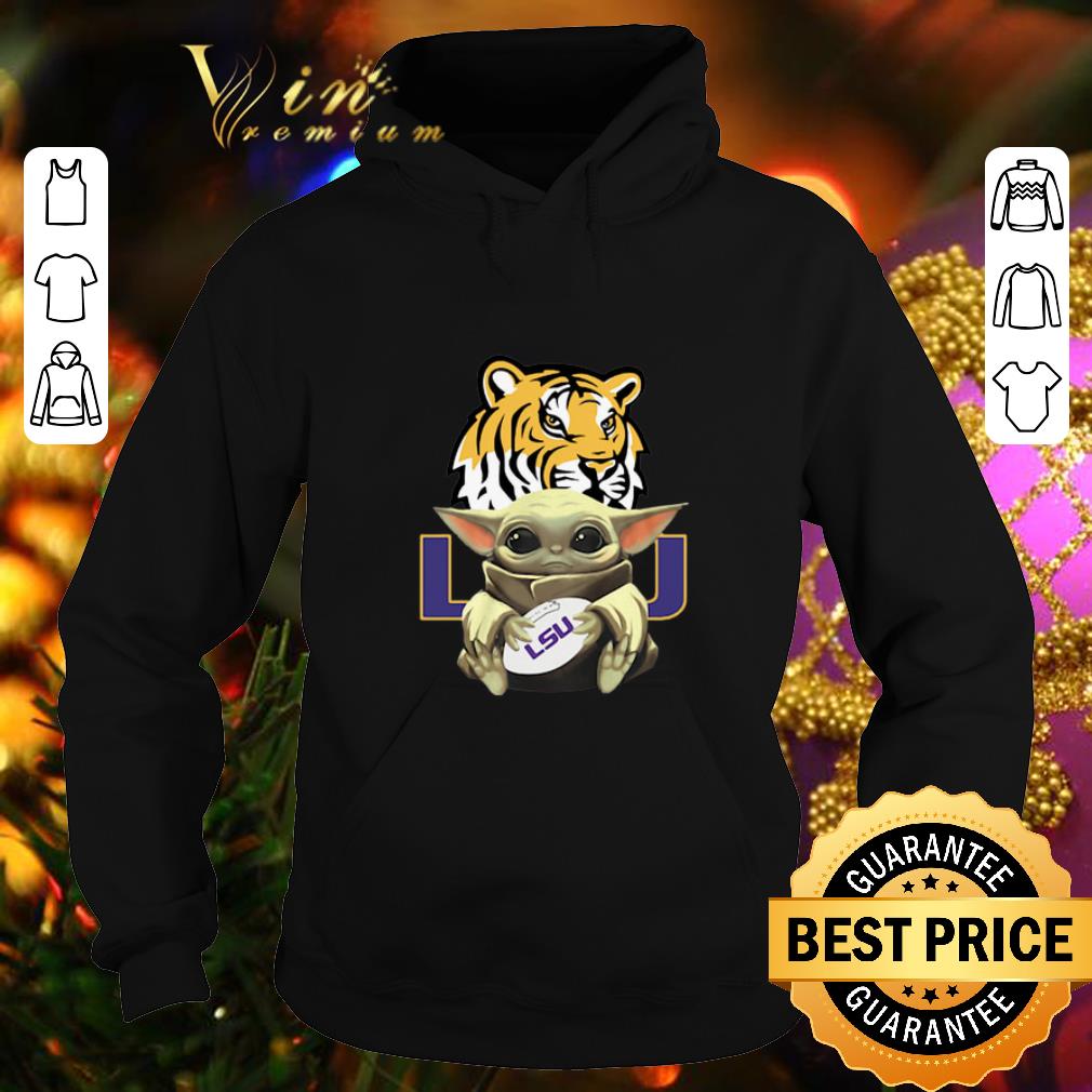 Cool Baby Yoda Hug LSU Tigers Star Wars shirt Cool Baby Yoda Hug LSU Tigers Star Wars shirt 4 - Cool Baby Yoda Hug LSU Tigers Star Wars shirt