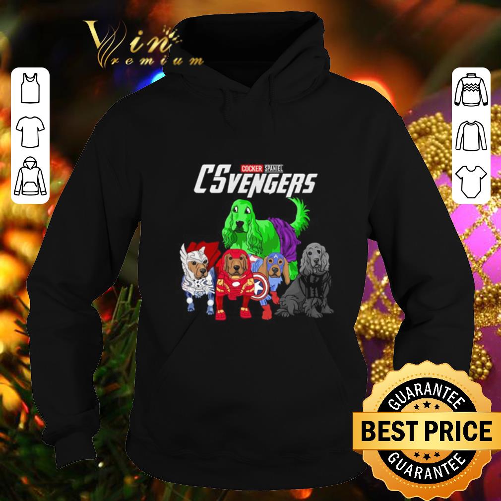 Cool Cocker Spaniel CSvengers Marvel Avengers Endgame shirt Cool Cocker Spaniel CSvengers Marvel Avengers Endgame shirt 4 - Cool Cocker Spaniel CSvengers Marvel Avengers Endgame shirt