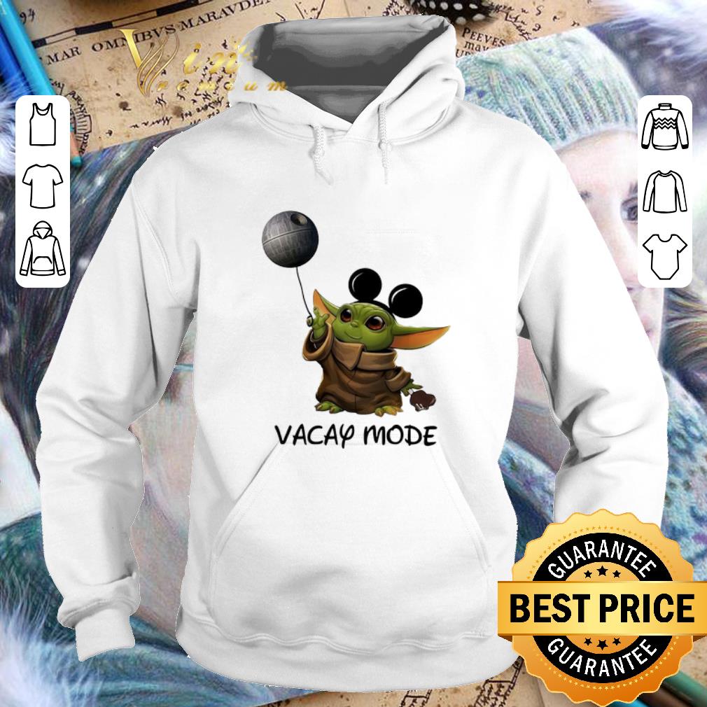 Official Baby Yoda Mickey Vacay Mode Death Star Wars shirt Official Baby Yoda Mickey Vacay Mode Death Star Wars shirt 4 - Official Baby Yoda Mickey Vacay Mode Death Star Wars shirt