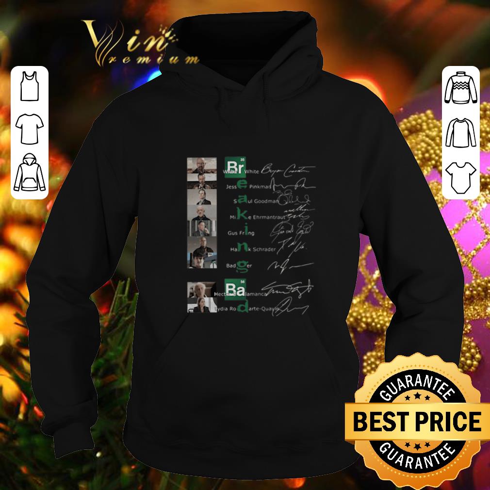 Official Breaking Bad Walter White Jesse Pinkman Saul Goodman signatures shirt 4 - Official Breaking Bad Walter White Jesse Pinkman Saul Goodman signatures shirt