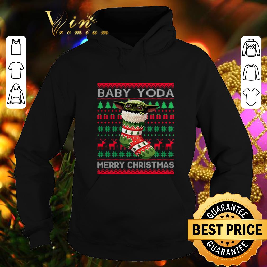 Official Socks Baby Yoda Merry Christmas Ugly sweater Official Socks Baby Yoda Merry Christmas Ugly sweater 4 - Official Socks Baby Yoda Merry Christmas Ugly sweater