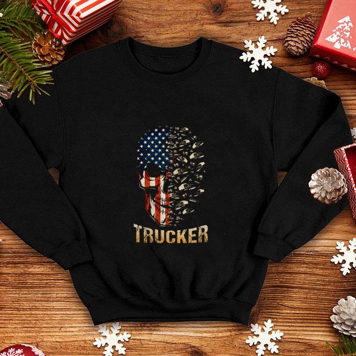 Cool 4th of July independence day Skull Trucker shirt 4 - Cool 4th of July independence day Skull Trucker shirt