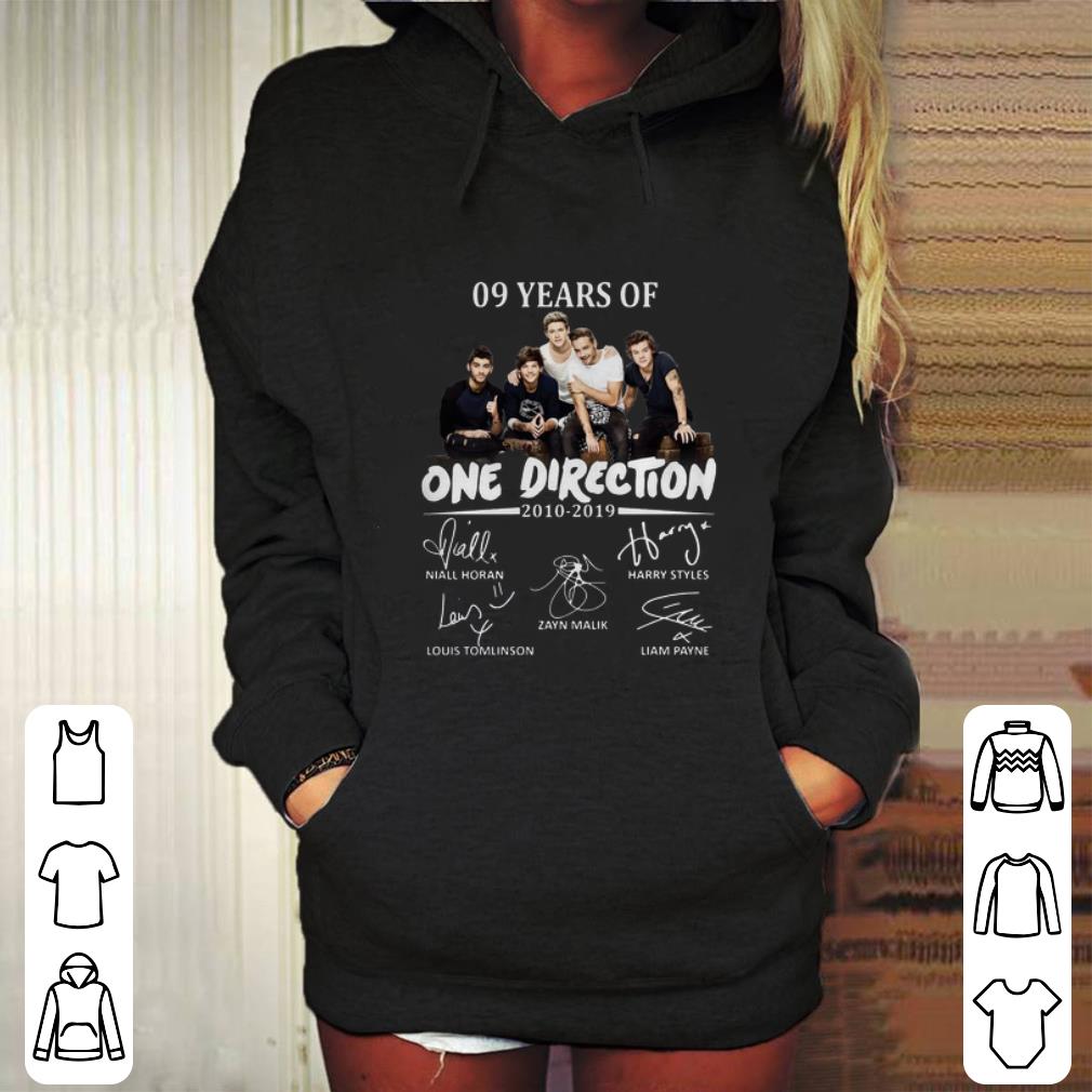 Cool 9 years of One Direction 2010 2019 signatures shirt Cool 9 years of One Direction 2010 2019 signatures shirt 4 - Cool 9 years of One Direction 2010 2019 signatures shirt