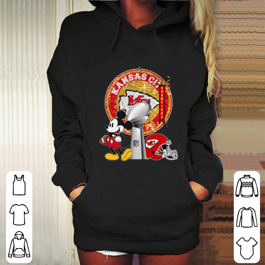 Nice Mickey Mouse Super Bowl Champions Kansas City Chiefs shirt 4 - Nice Mickey Mouse Super Bowl Champions Kansas City Chiefs shirt