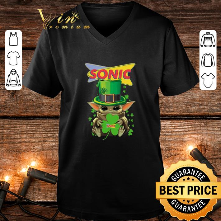 Official Baby Yoda Sonic Shamrock St. Patrick's Day Star Wars shirt Official Baby Yoda Sonic Shamrock St Patrick s Day Star Wars shirt 4 - Official Baby Yoda Sonic Shamrock St. Patrick's Day Star Wars shirt