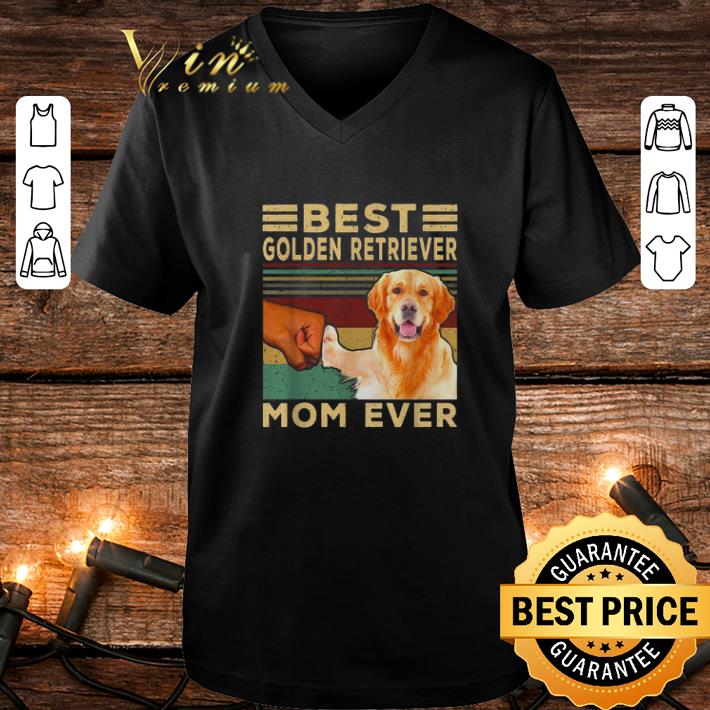 Official Best Golden Retriever Mom ever vintage shirt Official Best Golden Retriever Mom ever vintage shirt 4 - Official Best Golden Retriever Mom ever vintage shirt