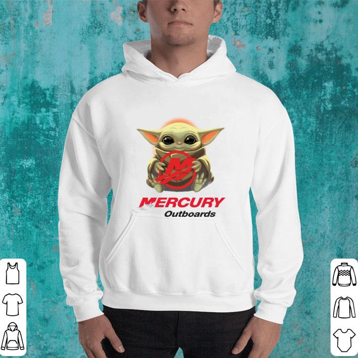 Cool Baby Yoda hug Mercury Outboards Star Wars shirt Cool Baby Yoda hug Mercury Outboards Star Wars shirt 4 - Cool Baby Yoda hug Mercury Outboards Star Wars shirt