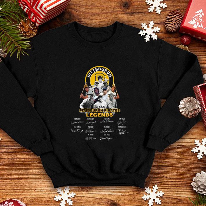 Official Pittsburgh Pirates logo legends signatures shirt Official Pittsburgh Pirates logo legends signatures shirt 4 - Official Pittsburgh Pirates logo legends signatures shirt