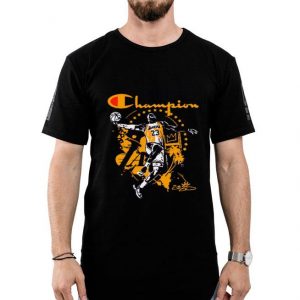 Nice Champion LeBron James Signature Los Angeles Lakers Shirt
