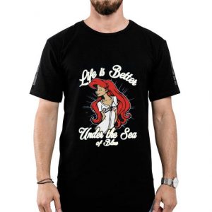 Hot Ariel Life Is Better Under The Sea Of Blue Dodgers shirt