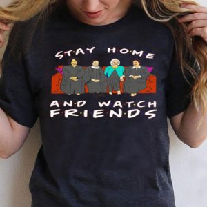 Top Golden Girl Stay Home And Watch Friends Tv Show shirt