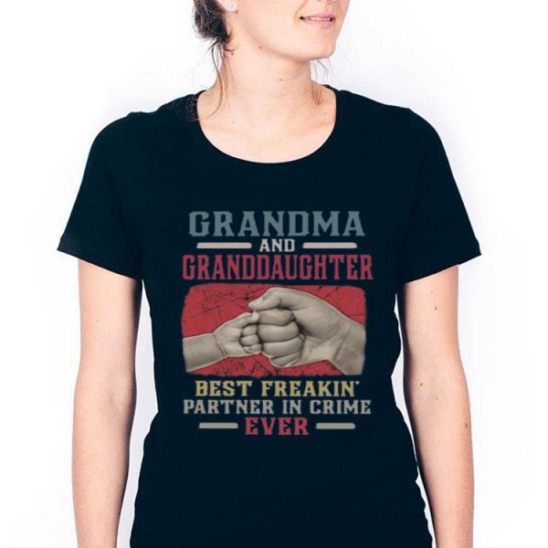 Hot Grandma And Granddaughter Best Freakin shirt