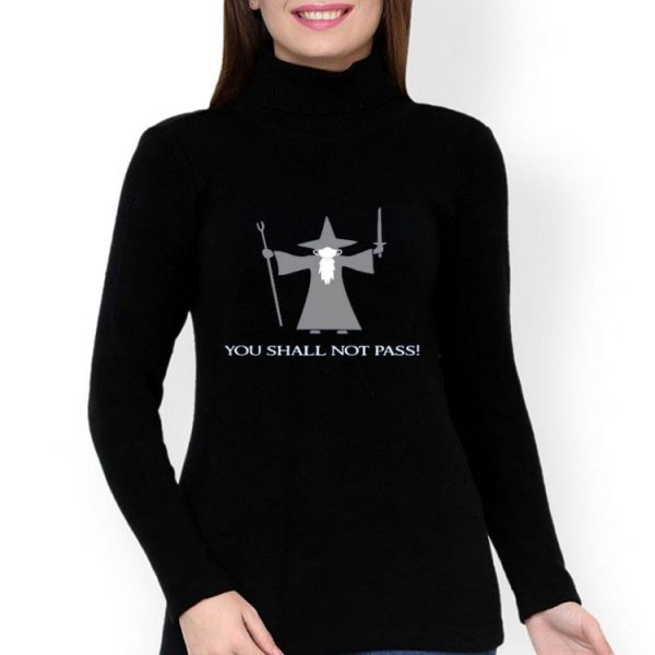 Top The Lord Of The Rings Gandalf You Shall Not Pass Shirt